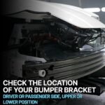 JC Whitney Front, Driver Side Bumper Bracket - Image 7