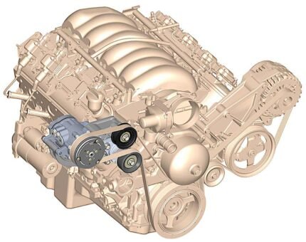 Holley 20-142 Universal, A/C Compressor Kit -