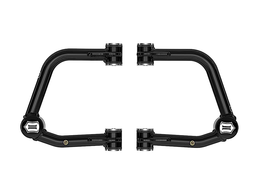 ivd58452dj_1.jpg ICON Vehicle Dynamics ICNSUS58452DJ Front, Driver and Passenger Side Tubular Upper Control Arms w/ Delta Joint PRO - Image 1