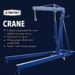 JC Whitney J99180001 Engine Crane - 2 Ton - Image 2