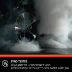 K&N RC-5112 Universal Air Filter - Red, Cotton Gauze, Washable, Universal, Sold Individually - Image 3