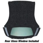 Kee Auto Top CF4102TN11CB Convertible Top, Black - Image 2