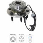 TrueDrive 14-Piece Kit Front, Driver and Passenger Side, Upper Control Arm with Axle Assemblies, Ball Joints, Sway Bar Links (12 mm. Stud), Tie Rod Ends, and Wheel Hubs, AWD/4WD - Image 15