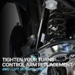 TrueDrive 10-Piece Kit Front, Driver and Passenger Side Control Arms with Loaded Struts, Sway Bar Links, and Tie Rod Ends - Image 18