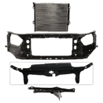 Replacement 4-Piece Kit Radiator, 8 Cyl 4.7L, includes (2) Radiator Support, (1) Radiator and (1) Radiator Support Cover