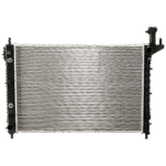 Replacement 4-Piece Kit Radiator, For Models With Standard Duty Cooling, 6 Cyl 3.6L, includes (3) Radiator Support and (1) Radiator - Image 2