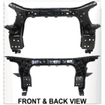 Replacement 4-Piece Kit Radiator, For Models With Standard Duty Cooling, 6 Cyl 3.6L, includes (3) Radiator Support and (1) Radiator - Image 6