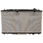 Replacement 4-Piece Kit Radiator, USA Built Vehicle, 6 Cyl 3.5L, includes (2) Radiator Support, (1) Radiator and (1) Radiator Support Cover - Image 2