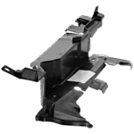 Replacement 4-Piece Kit Radiator, 4 Cyl 2.4L, includes (2) Radiator Support, (1) Radiator and (1) Radiator Support Cover - Image 3