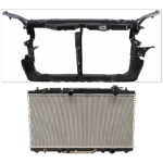 Replacement 2-Piece Kit Radiator, 6 Cyl, 3.5L Eng., Plastic Tank