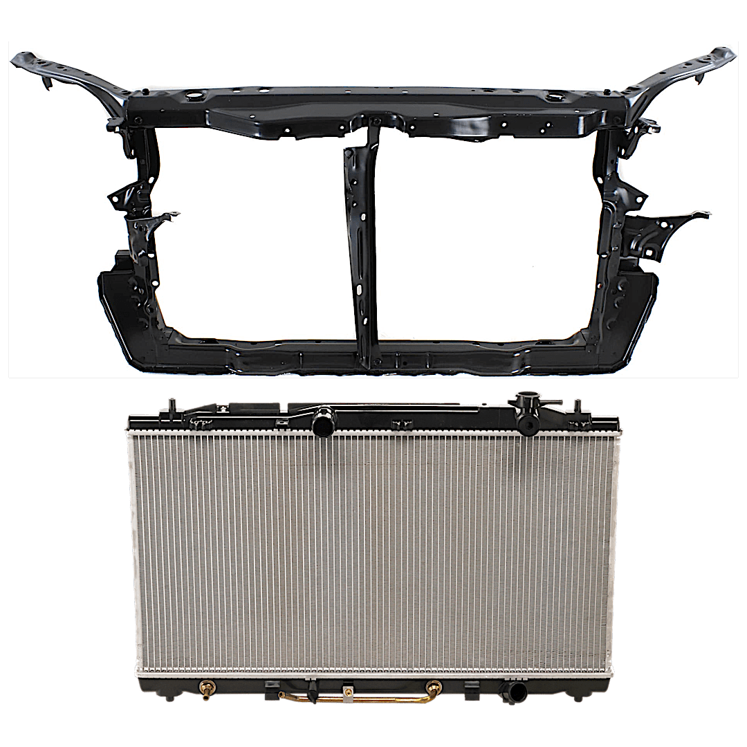 kit-011725-35_1.png Replacement 2-Piece Kit Radiator, 6 Cyl, 3.5L Eng., Plastic Tank - Image 1