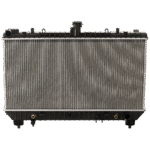 Replacement 2-Piece Kit Radiator, 8 Cyl, 6.2L Eng., Plastic Tank - Image 2