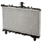 Replacement 2-Piece Kit Radiator, 8 Cyl, 6.2L Eng., Plastic Tank - Image 4