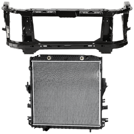 Replacement 2-Piece Kit Radiator, 6 Cyl, 3.6L Eng., Plastic Tank