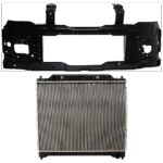 Replacement 2-Piece Kit Radiator, 8 Cyl 5.4L, includes (1) Radiator and (1) Radiator Support
