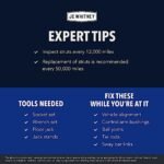 JC Whitney 8-Piece Kit Front, Driver and Passenger Side Shock Absorber and Strut Assembly, Includes (2) Control Arm, (2) Shock Absorber and Strut Assembly, (2) Sway Bar Link, and (2) Tie Rod End - Image 20