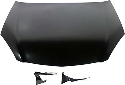 Replacement 3-Piece Kit Factory Style Hood, Steel, Primed, Includes (1) Hood and (2) Hood Hinge