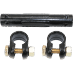 TrueDrive 14-Piece Kit Front, Driver and Passenger Side, Upper and Lower Control Arm, with (1) Center Link, (4) Control Arm, (1) Idler Arm, (2) Sway Bar Link, (2) Tie Rod Adjusting Sleeve, and (4) Tie Rod End - Image 3