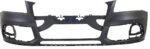 Replacement 2-Piece Kit, Front Primed Bumper Cover, For Models Without S-Line Package, For Models With Adaptive Cruise Control and Parking Aid Sensor, Includes (1) Bumper Cover and (1) Bumper Reinforcement - Image 2