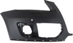 Replacement 4-Piece Kit, Front, Driver and Passenger Side Primed Bumper Cover, Includes (2) Bumper Cover and (2) Engine Splash Shield - Image 2
