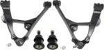 TrueDrive 4-Piece Kit Front, Driver and Passenger Side, Lower Control Arm, Forged arm; Includes nut(s), includes Ball Joints