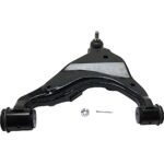 TrueDrive 12-Piece Kit Front, Driver and Passenger Side, Upper and Lower Control Arm with Axle Assemblys, Brake Discs, and Brake Pad Sets, 6 Lugs, 12.56 in.Disc Diameter, 4WD - Image 5