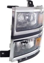 Replacement 3-Piece Kit Driver and Passenger Side Halogen Headlight, With bulb(s), OE Replacement, CAPA Certified, Includes (1) Bumper Cover and (2) Headlight - Image 12