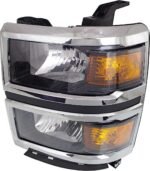 Replacement 3-Piece Kit Driver and Passenger Side Halogen Headlight, With bulb(s), OE Replacement, CAPA Certified, Includes (1) Bumper Cover and (2) Headlight - Image 10