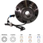 Replacement 15-Piece Kit Front, Driver and Passenger Side, Upper Control Arm with Ball Joints, Idler Arm, Idler Arm Bracket, Pitman Arm, Sway Bar Links, Tie Rod Ends, and Wheel Hubs, Heavy-Duty Design - Image 19