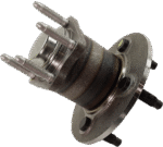 TrueDrive 12-Piece Kit Front, Driver and Passenger Side, Lower Control Arm with Loaded Struts, Sway Bar Links, Tie Rod Ends, and Wheel Hubs, Turbocharged, FWD - Image 2