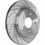 TrueDrive 8-Piece Kit Front, Driver and Passenger Side Axle Assembly with Brake Discs, Brake Pad Set, and Control Arms, Four Wheel Drive - Image 8