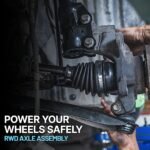 TrueDrive 8-Piece Kit Front Axle Assembly, includes (2) Axle Assembly, (2) Brake Disc, (1) Brake Pad Set, and (2) Control Arm, 4WD - Image 15