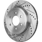 TrueDrive 8-Piece Kit Front, Driver and Passenger Side Axle Assembly, 4WD, includes Brake Discs, Brake Pad Sets, and Control Arms - Image 8