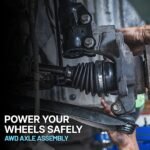 TrueDrive 12-Piece Kit Front, Driver and Passenger Side Axle Assemblies, 4WD, includes Brake Discs, Brake Pad Sets, and Control Arms - Image 15