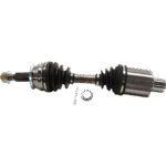 TrueDrive 7-Piece Kit Front, Driver and Passenger Side, Lower Control Arm with Axle Assembly, Brake Discs, and Brake Pad Set, 4WD - Image 2