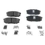 TrueDrive 12-Piece Kit Front, Driver and Passenger Side, Upper and Lower Control Arm with Axle Assemblies, Brake Discs, and Brake Pad Sets, 4WD - Image 10