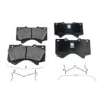 TrueDrive 12-Piece Kit Front, Driver and Passenger Side, Upper and Lower Control Arm with Axle Assemblies, Brake Discs, and Brake Pad Sets, 4WD - Image 8