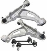 TrueDrive 4-Piece Kit Front, Driver and Passenger Side Control Arm, includes Sway Bar Links
