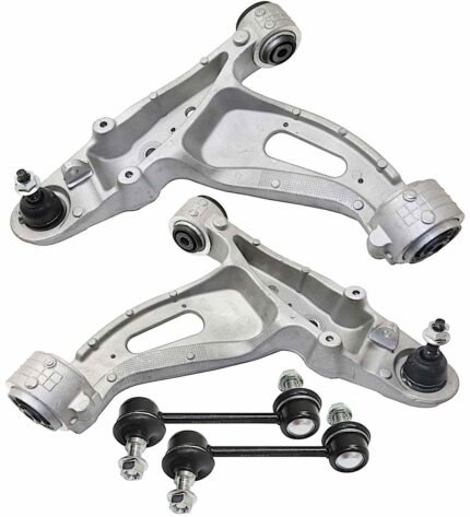 TrueDrive 4-Piece Kit Front, Driver and Passenger Side Control Arm, includes Sway Bar Links
