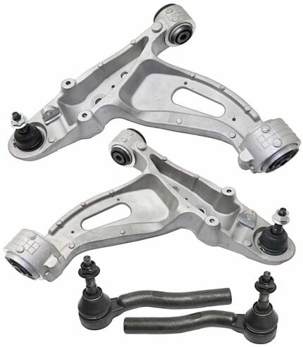 TrueDrive 4-Piece Kit Front, Driver and Passenger Side Control Arm, includes Tie Rod Ends
