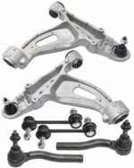 TrueDrive 6-Piece Kit Front, Driver and Passenger Side Control Arm, includes Sway Bar Links and Tie Rod Ends