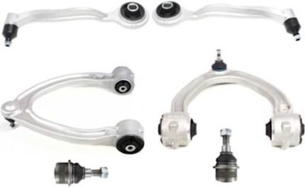 TrueDrive 6-Piece Kit Front, Driver and Passenger Side, Upper and Lower Control Arm, Rear Wheel Drive, includes Ball Joints