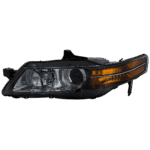 JC Whitney 3-Piece Kit Driver and Passenger Side Headlight, Includes (2) Headlight and (1) Bumper Cover - Image 3