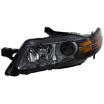 JC Whitney 3-Piece Kit Driver and Passenger Side Headlight, Includes (2) Headlight and (1) Bumper Cover - Image 6