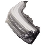 JC Whitney 3-Piece Kit Driver and Passenger Side Headlight, Includes (2) Headlight and (1) Bumper Cover - Image 4