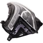 JC Whitney 3-Piece Kit Driver and Passenger Side Headlight, Includes (2) Headlight and (1) Bumper Cover - Image 4