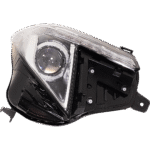 JC Whitney 3-Piece Kit Driver and Passenger Side Headlight, Includes (2) Headlight and (1) Bumper Cover - Image 3