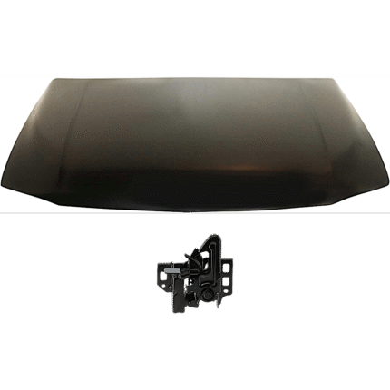 JC Whitney 2-Piece Kit Hood, Includes (1) Hood and (1) Hood Latch