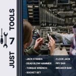 TrueDrive 8-Piece Kit Front, Driver and Passenger Side Axle Assembly with Brake Discs, Brake Pad Set, and Control Arms, 4WD - Image 19