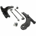 TrueDrive 7-Piece Kit Front, Driver and Passenger Side, Lower Control Arm, includes Axle Assembly, Brake Discs, and Brake Pad Set - Image 3